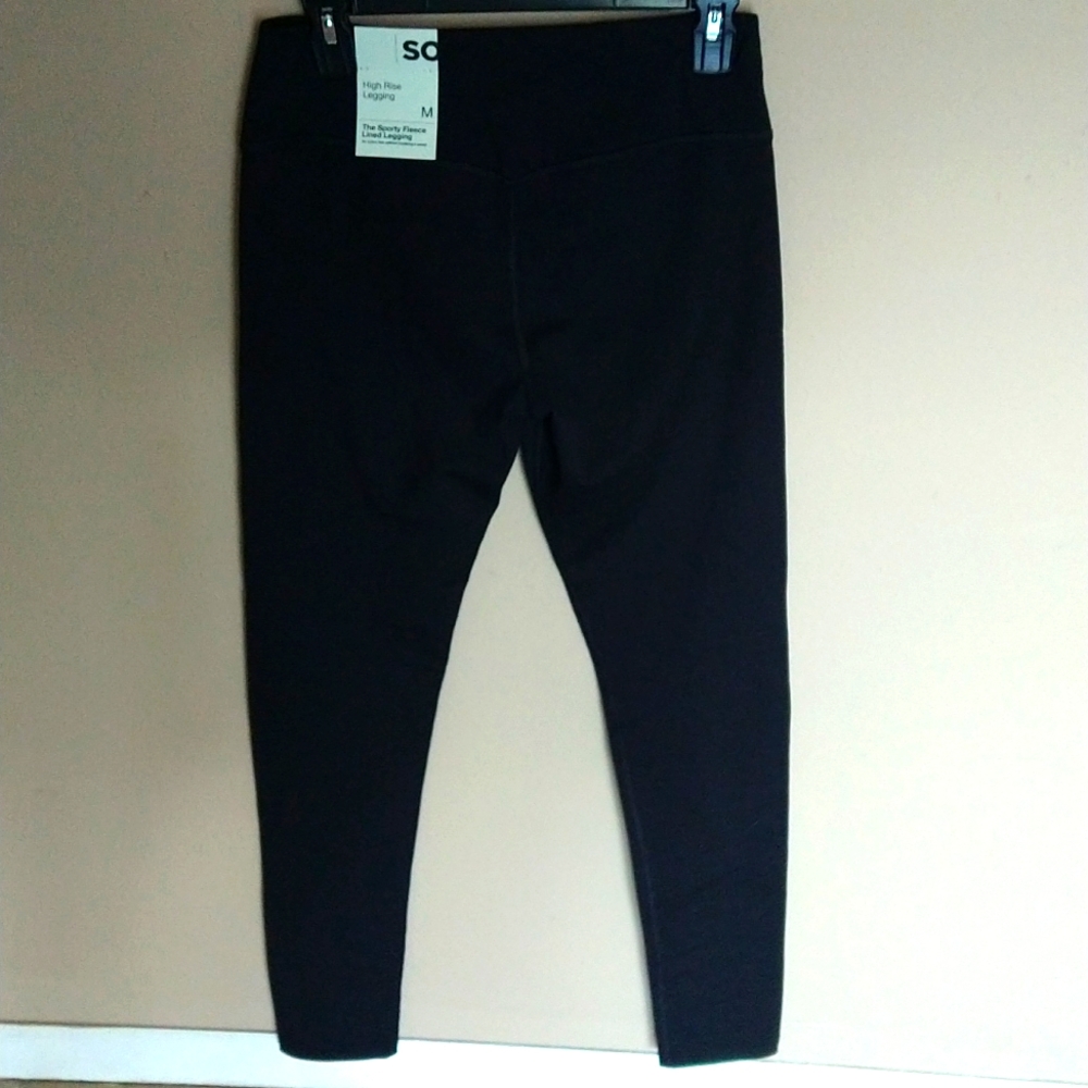 High rise fleece Lined Legging
